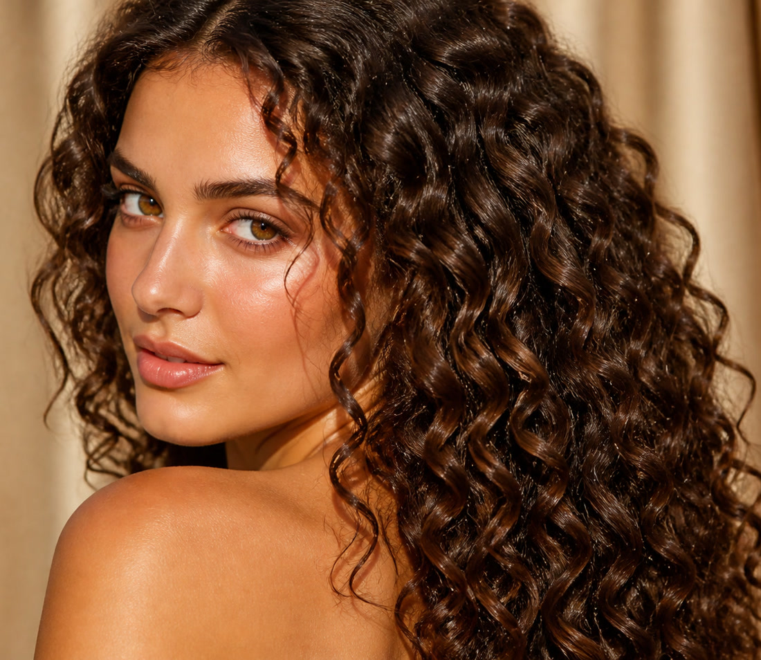Defined curl coils