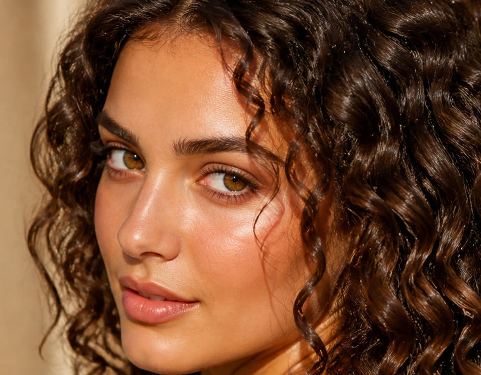 Soft defined-curl crop